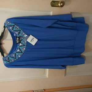 Bob Mackie Weareble Art Blouse